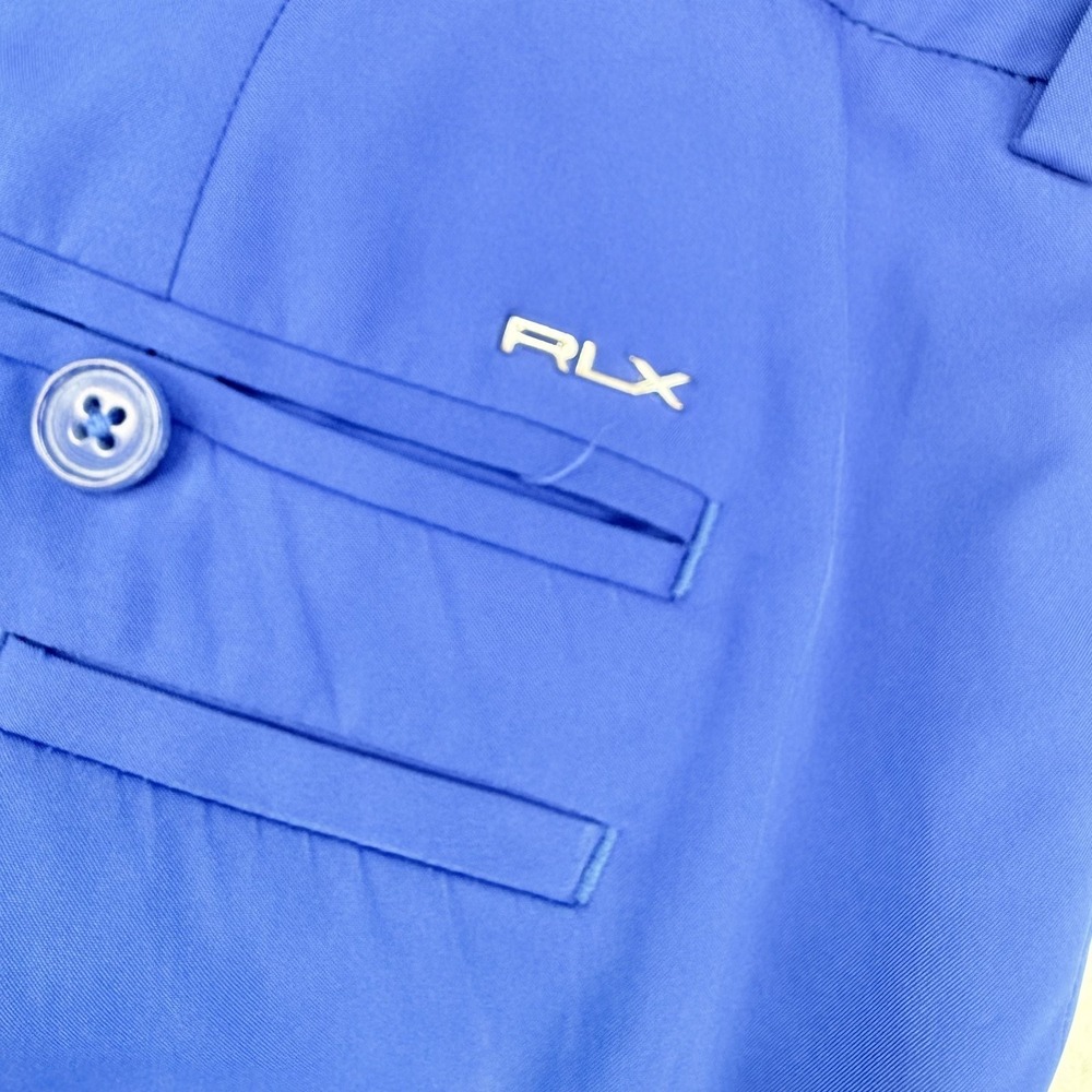 RLX Ralph Lauren Golf Pants Mens 32x30 Blue Performance Stretch Flat Front